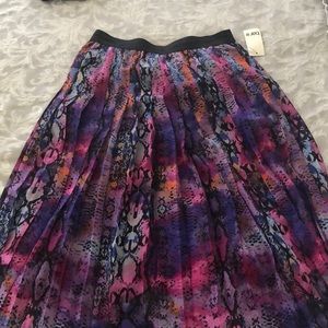 Bar III Pleated Skirt